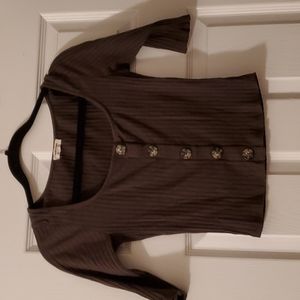 Crop top size M 55% cotton 10 spandex 35 rayon